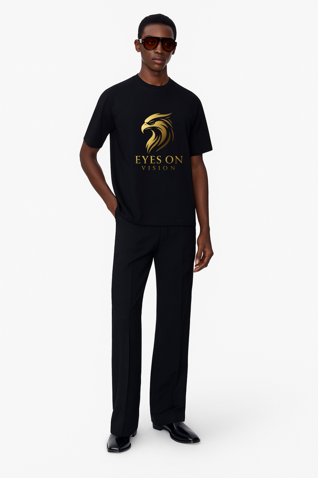 DRAQSTA - Eyes on Vision Eagle Graphic Tee DRAQSTA